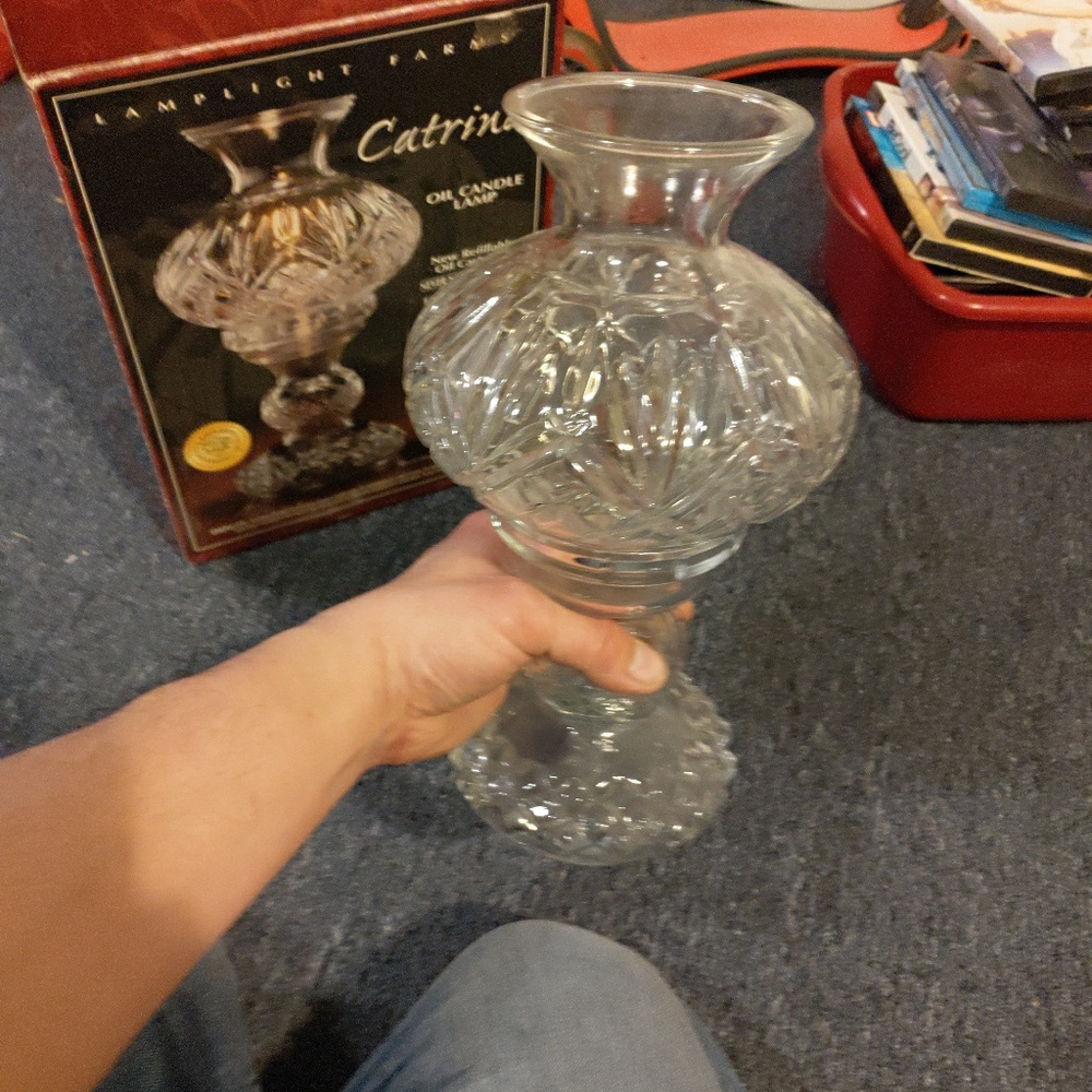 Catrina oil liggt lamp from lamplight farms